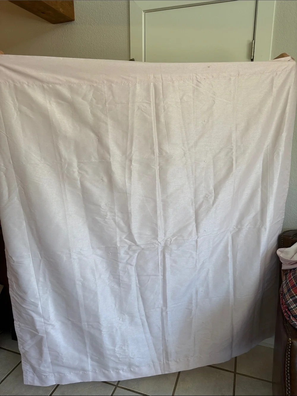 Set of 2 Simply Shabby Chic Balloon Curtain Pale Pink